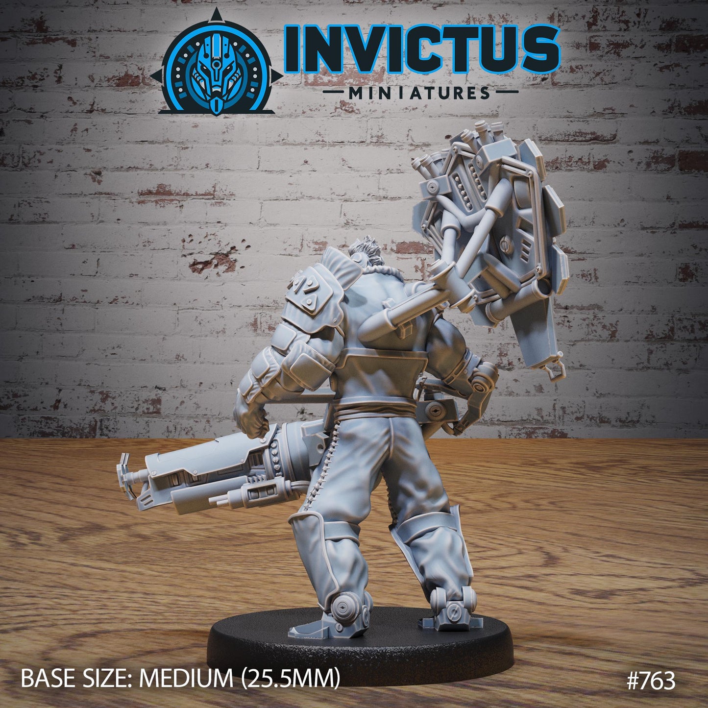 Battle Flamethrower (3 Variants Available) - Invictus Miniatures