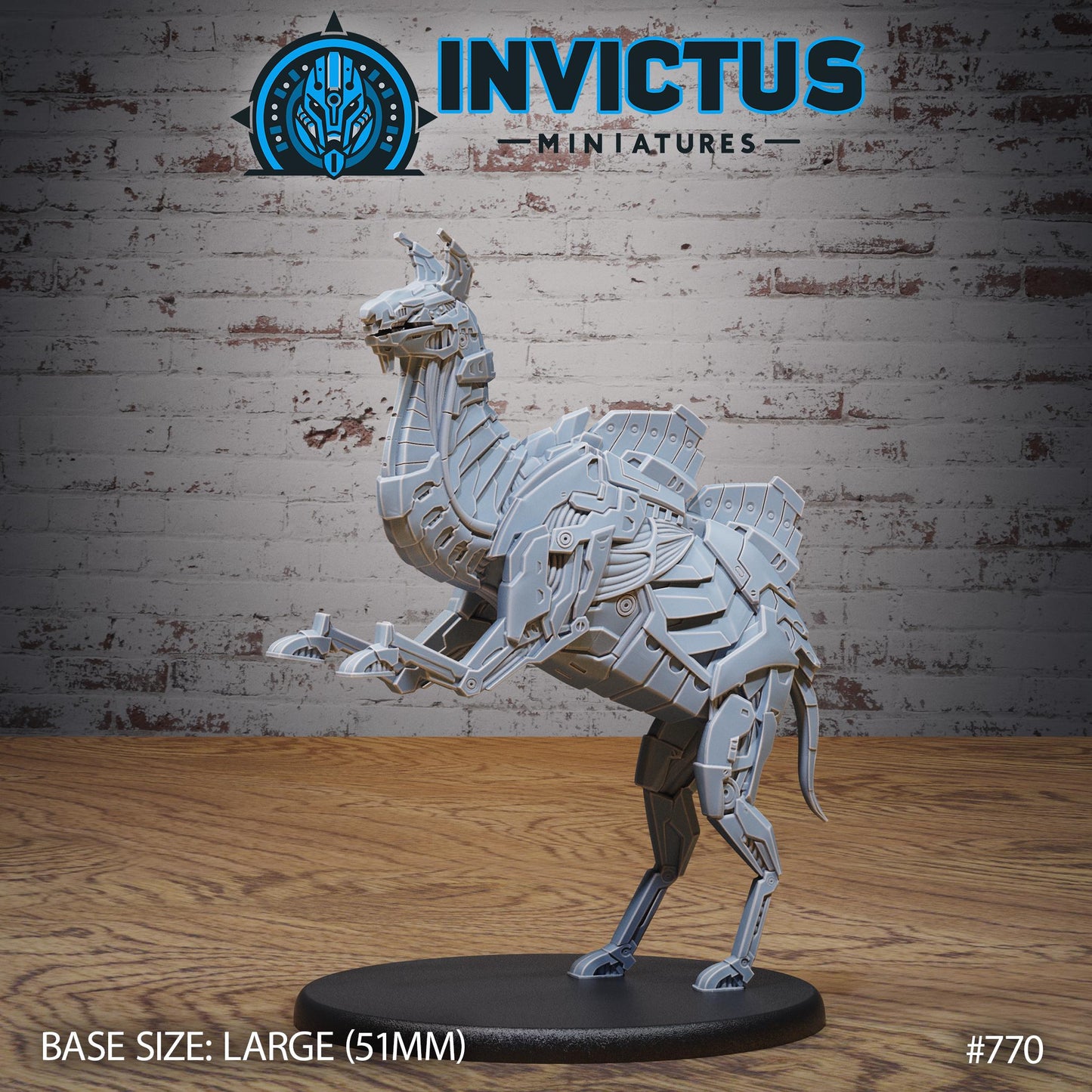 Mech Camel (3 Variants Available) - Invictus Miniatures