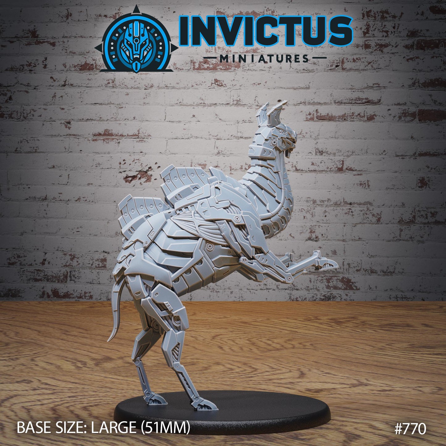 Mech Camel (3 Variants Available) - Invictus Miniatures