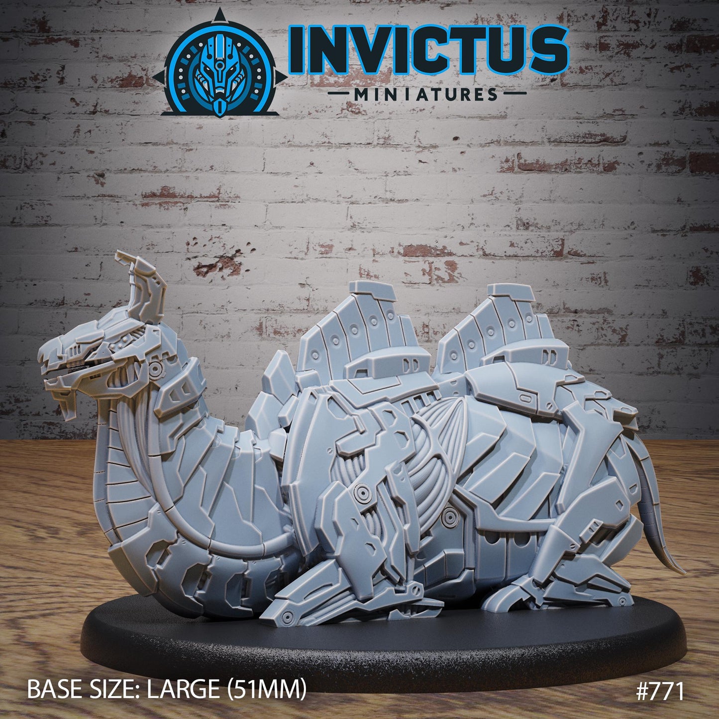 Mech Camel (3 Variants Available) - Invictus Miniatures