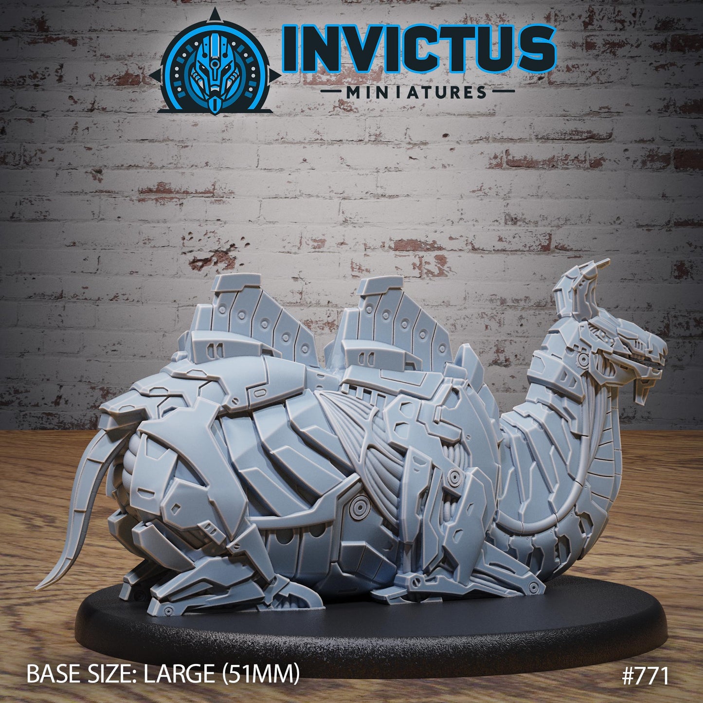 Mech Camel (3 Variants Available) - Invictus Miniatures