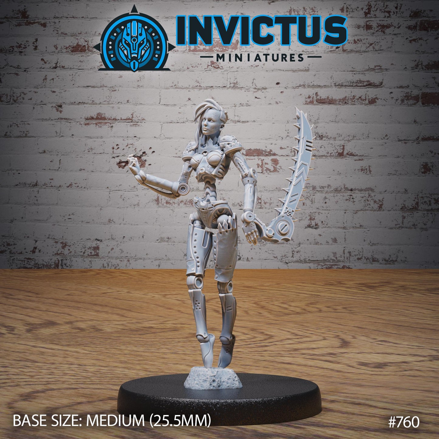 Killer Bot Girls (3 Variants Available) - Invictus Miniatures