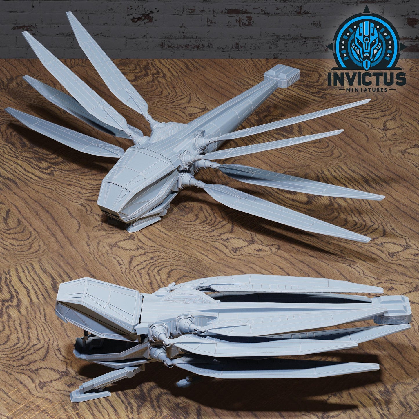 Dragonfly Helicopter (2 Variants Available) - Invictus Miniatures