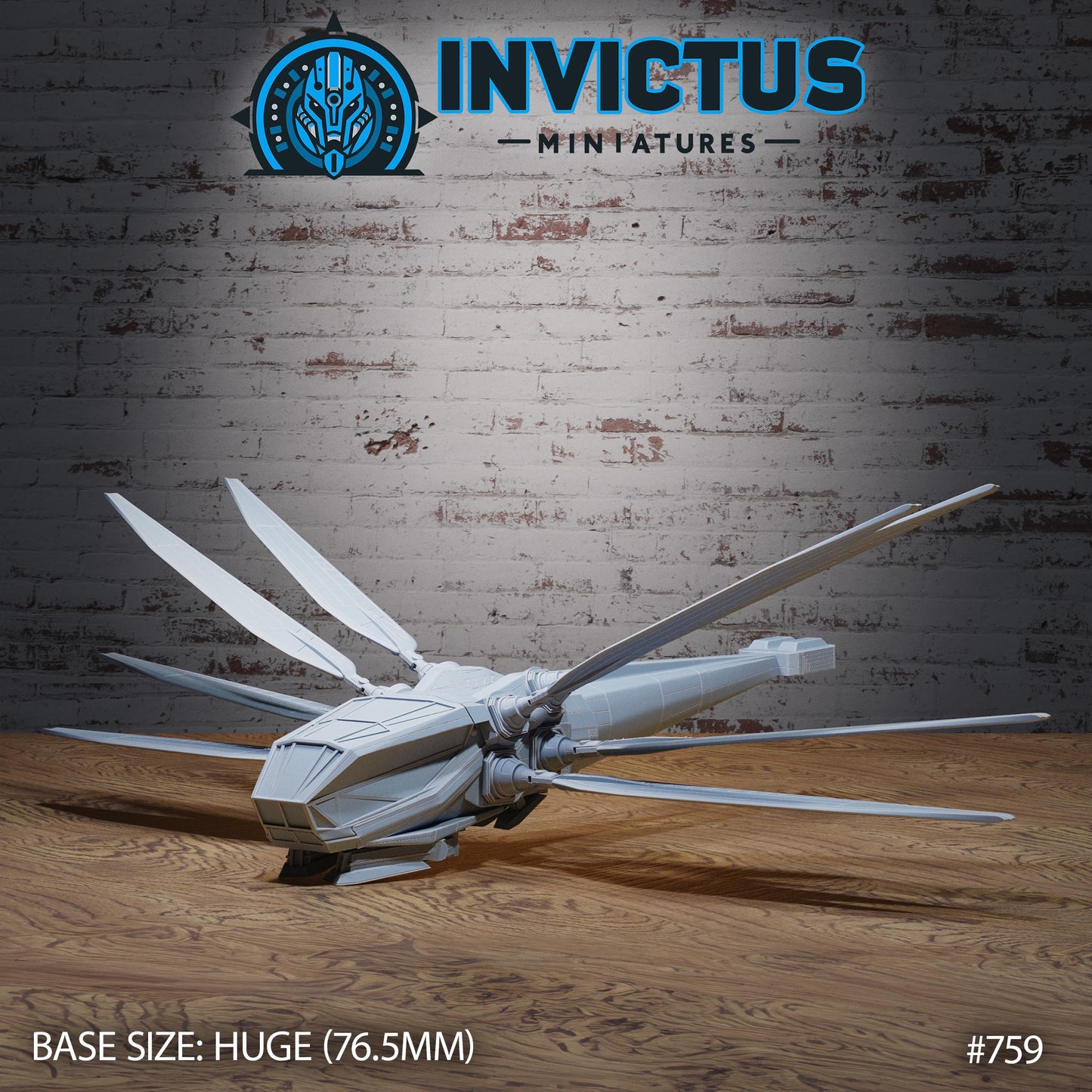 Dragonfly Helicopter (2 Variants Available) - Invictus Miniatures