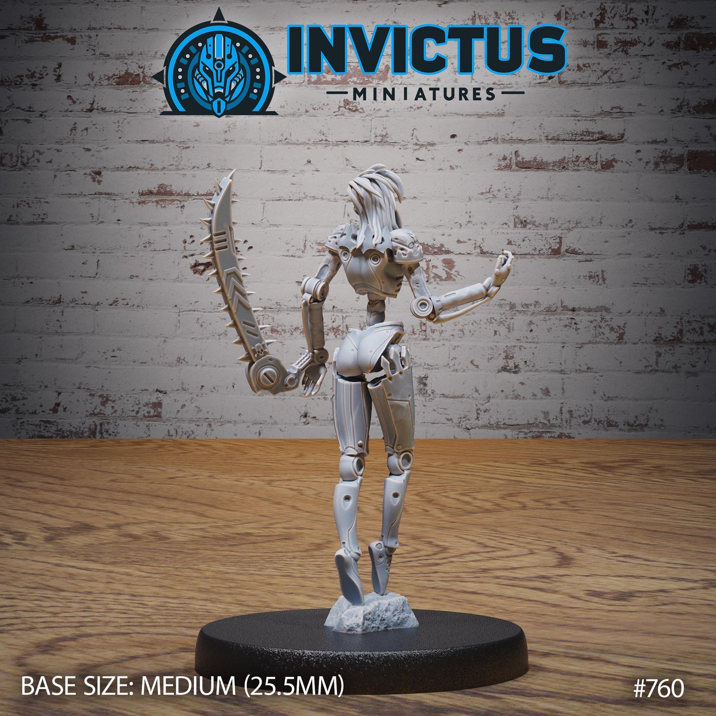 Killer Bot Girls (3 Variants Available) - Invictus Miniatures