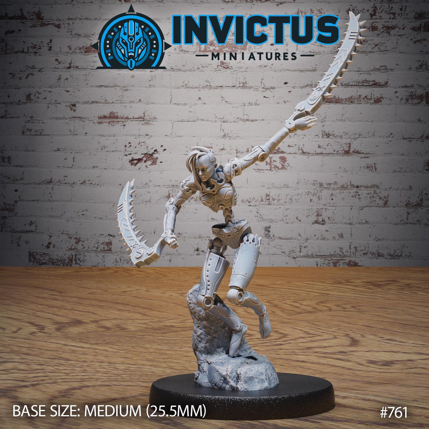 Killer Bot Girls (3 Variants Available) - Invictus Miniatures