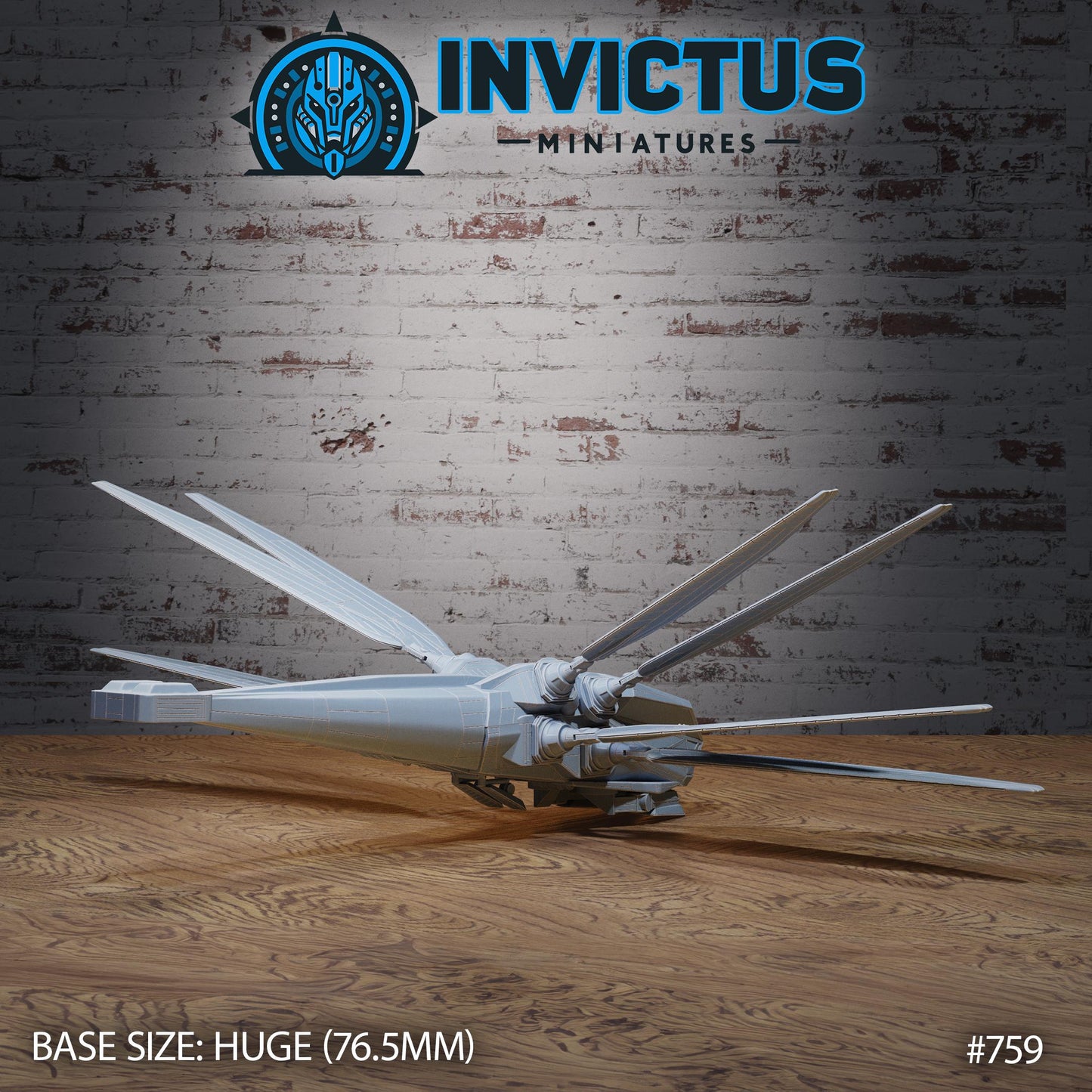 Dragonfly Helicopter (2 Variants Available) - Invictus Miniatures