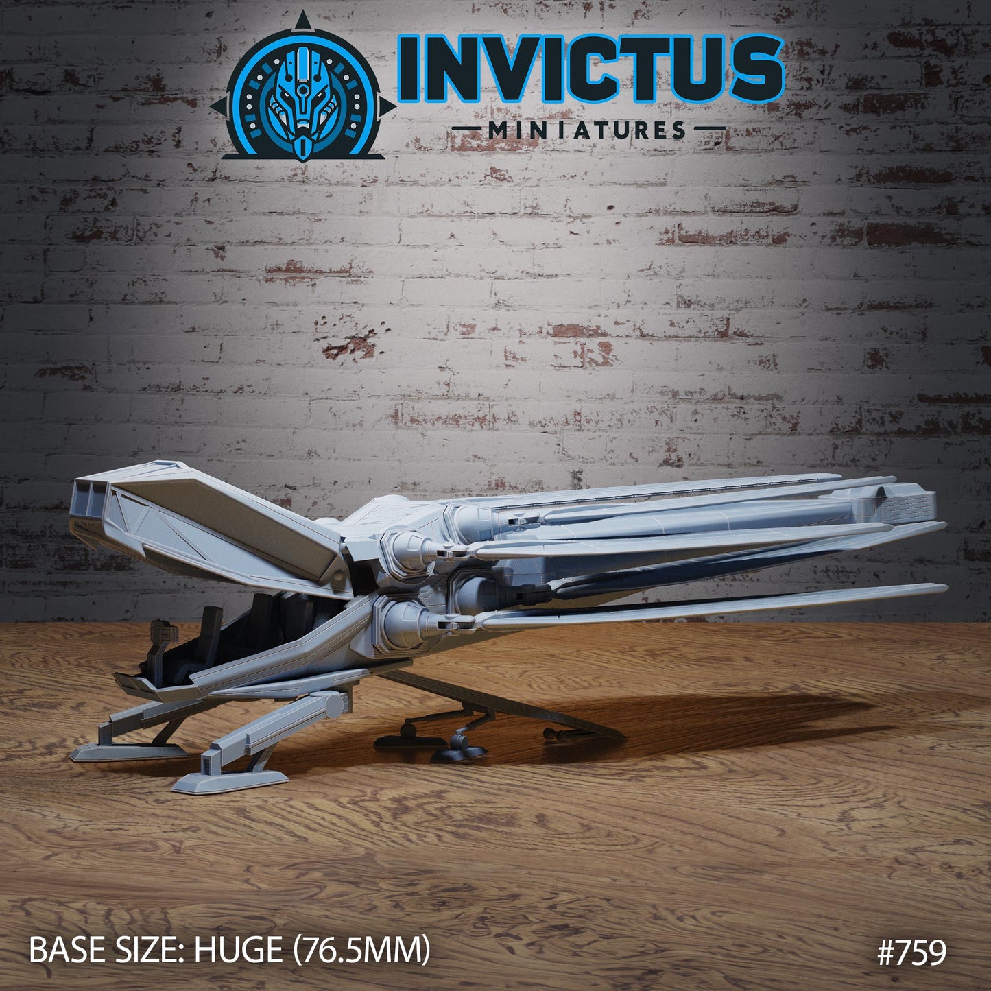 Dragonfly Helicopter (2 Variants Available) - Invictus Miniatures
