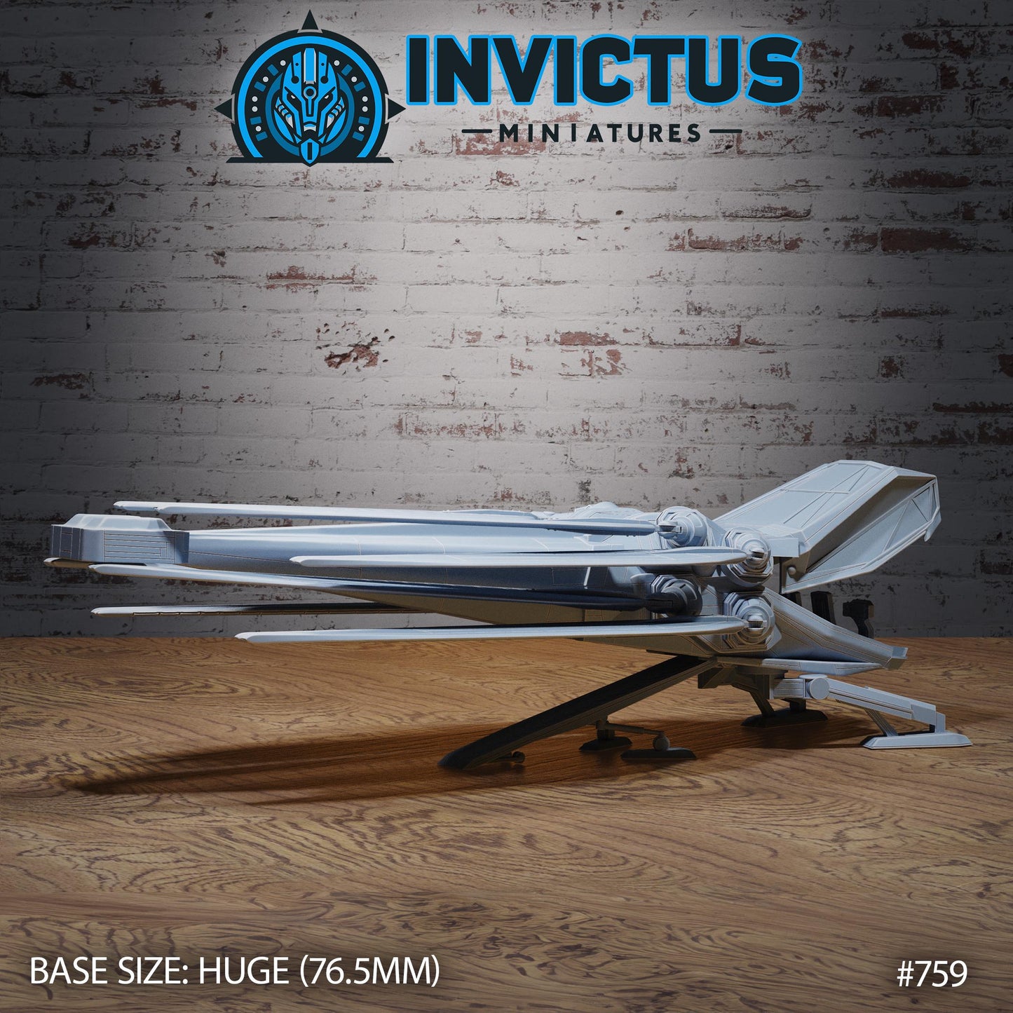 Dragonfly Helicopter (2 Variants Available) - Invictus Miniatures