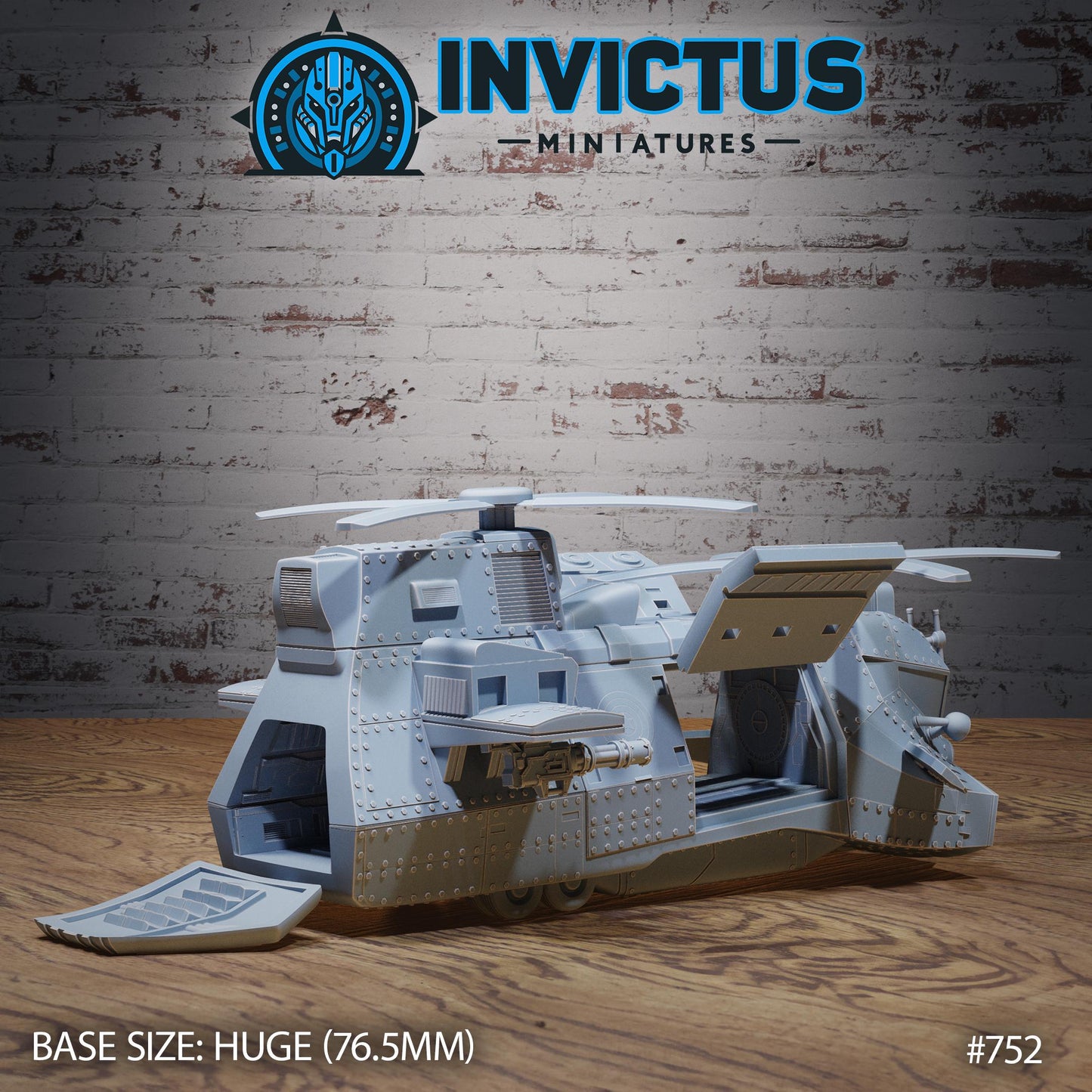 Desert Helicopter (2 Variants Available) - Invictus Miniatures