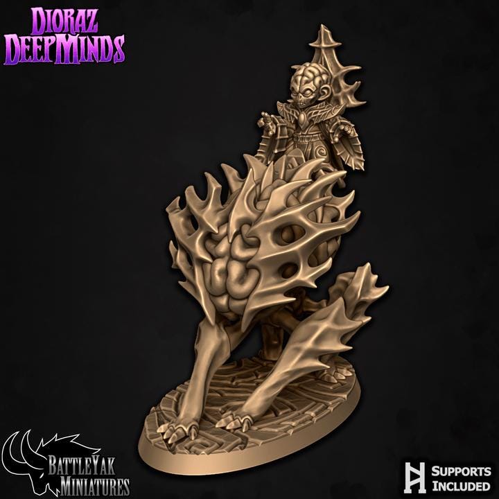 Dioraz Deepminds, Brainbeast Riders (4 Variants Available) - Battle Yak