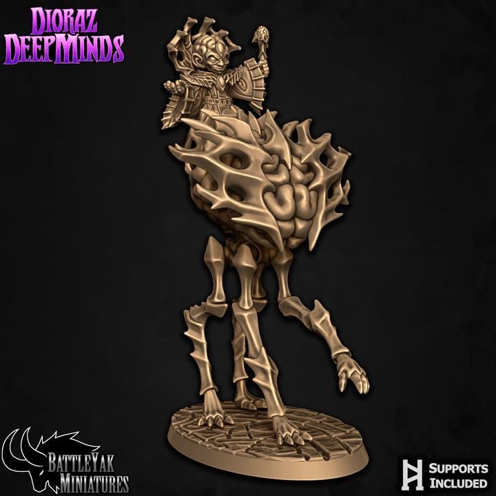 Dioraz Deepminds, Brainbeast Riders (4 Variants Available) - Battle Yak