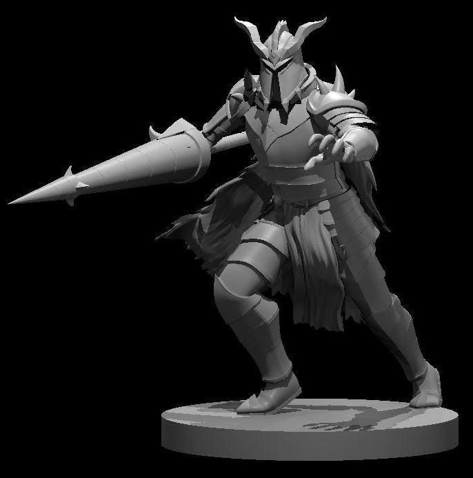 Human Paladins - Lances (4 Variants Available) - MZ4250