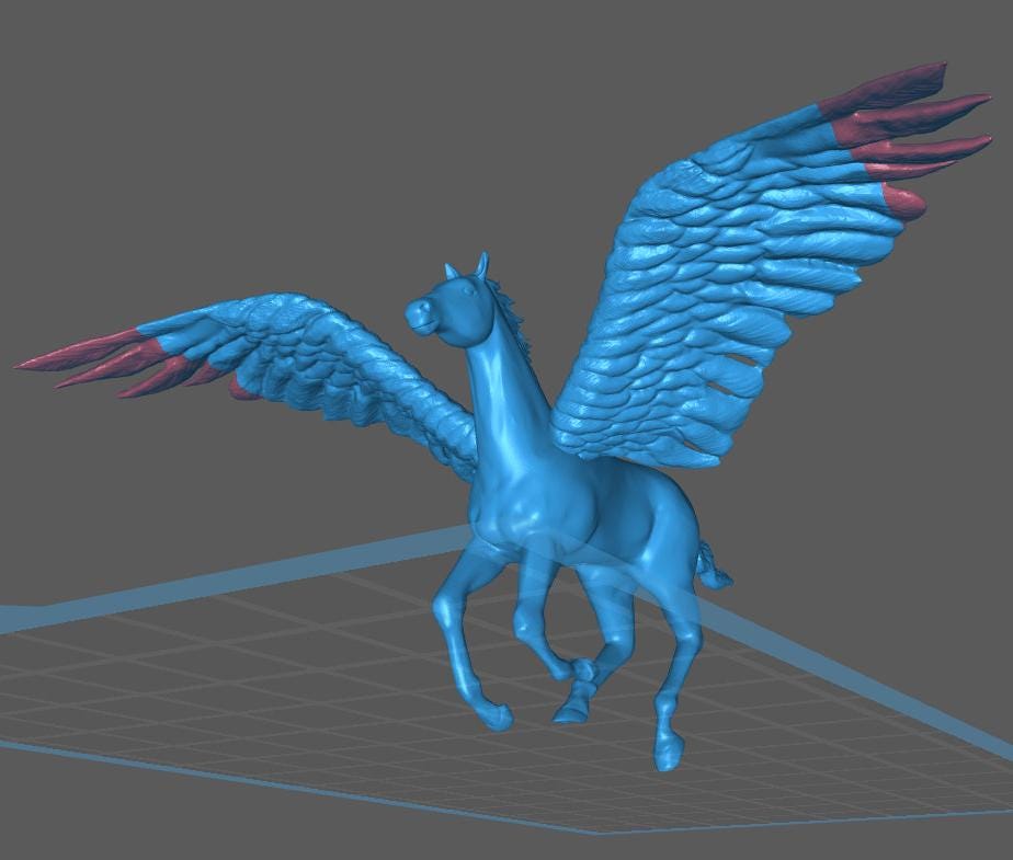 Pegasus and Alicorn (3 Variants Available) - MZ4250