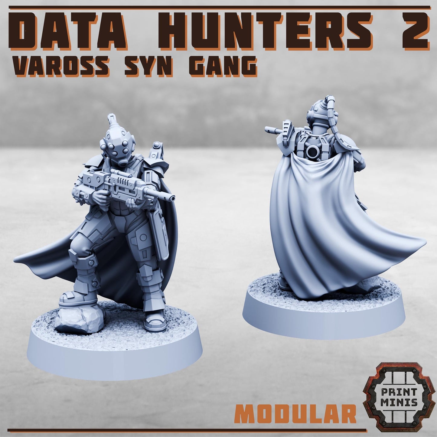 Data Hunters, Vaross Syn Gang - Set 2 (4 Variants Available) - Print Minis