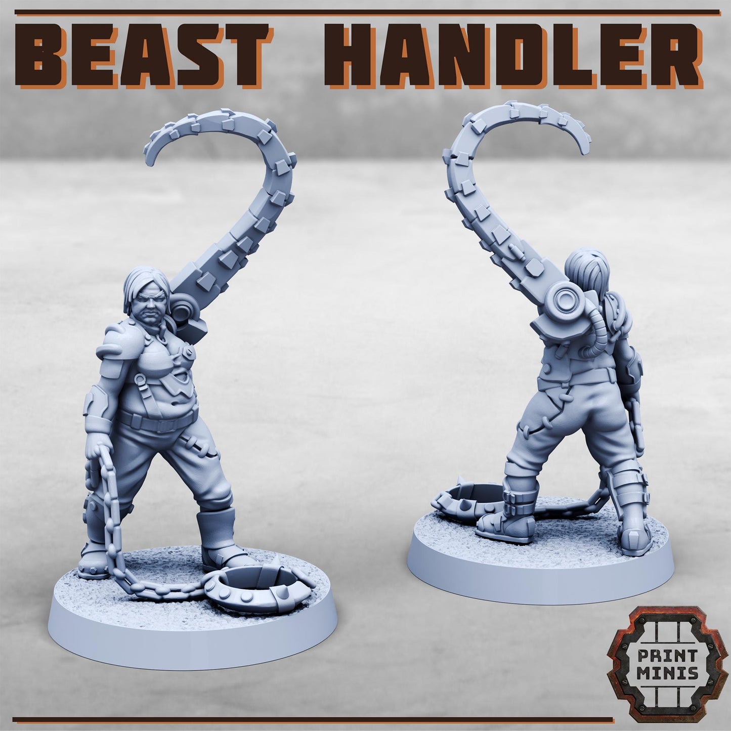 Beast Handler - Print Minis