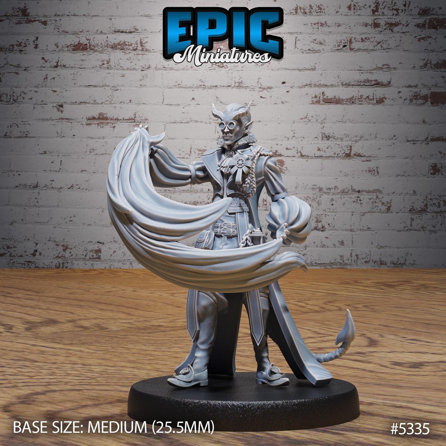 Tiefling Noble (3 Variants Available) - Epic Miniatures