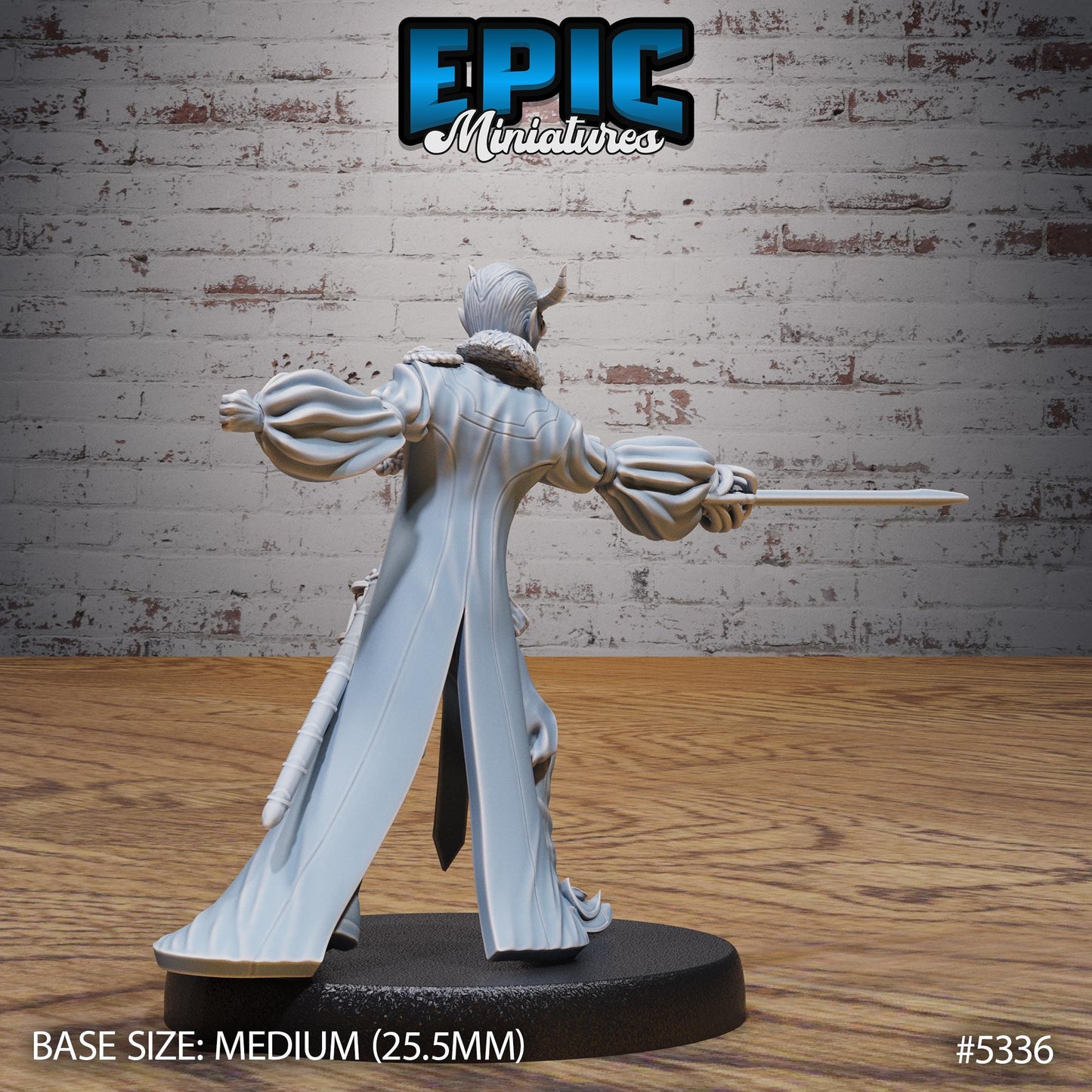 Tiefling Noble (3 Variants Available) - Epic Miniatures