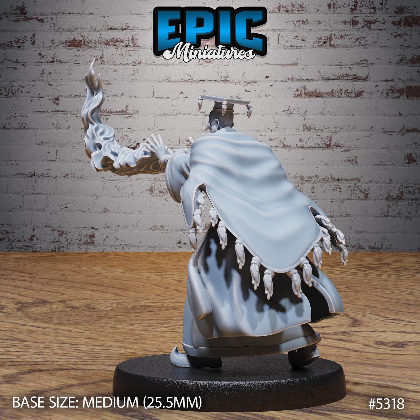 Schoolar Wizard (3 Variants Available) - Epic Miniatures