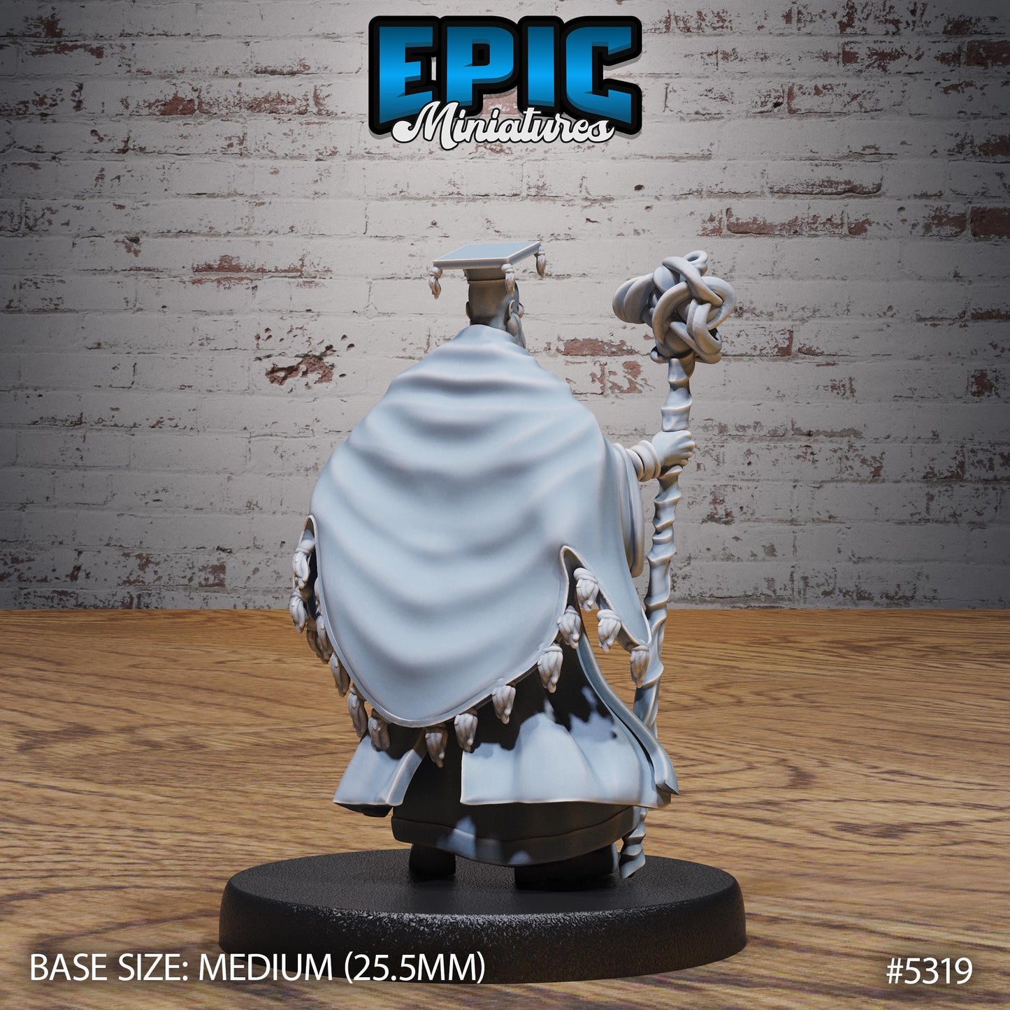 Schoolar Wizard (3 Variants Available) - Epic Miniatures