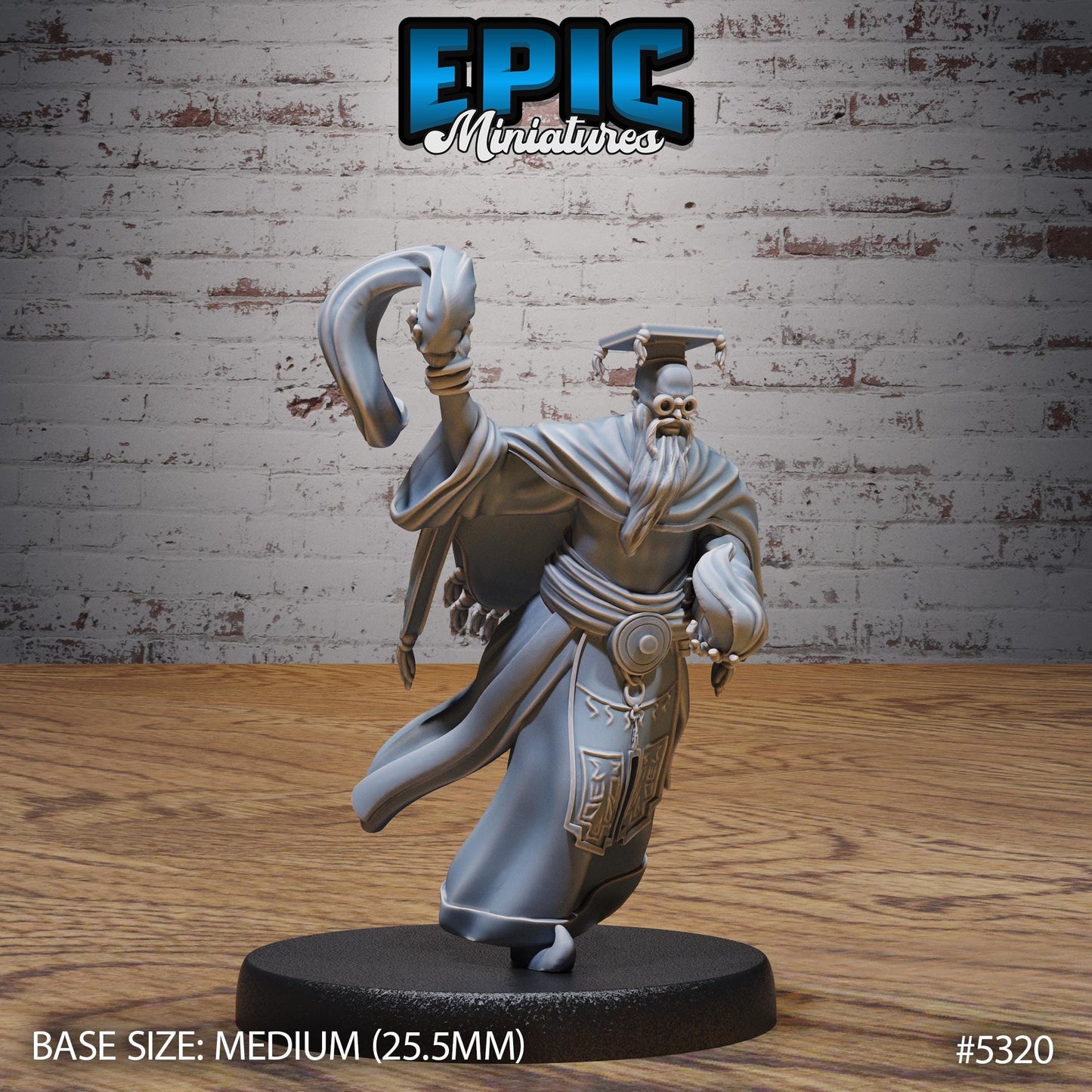 Schoolar Wizard (3 Variants Available) - Epic Miniatures