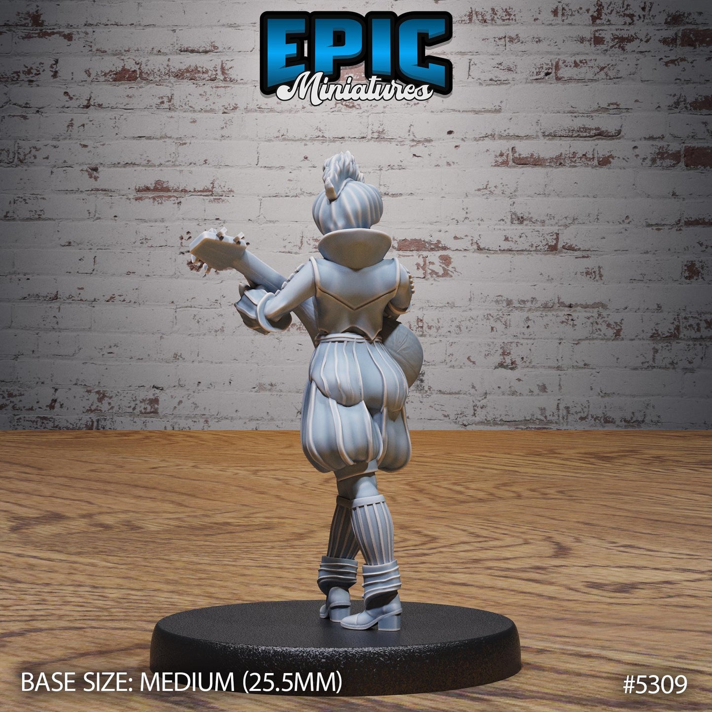 Bard Adventurer (3 Variants Available) - Epic Miniatures