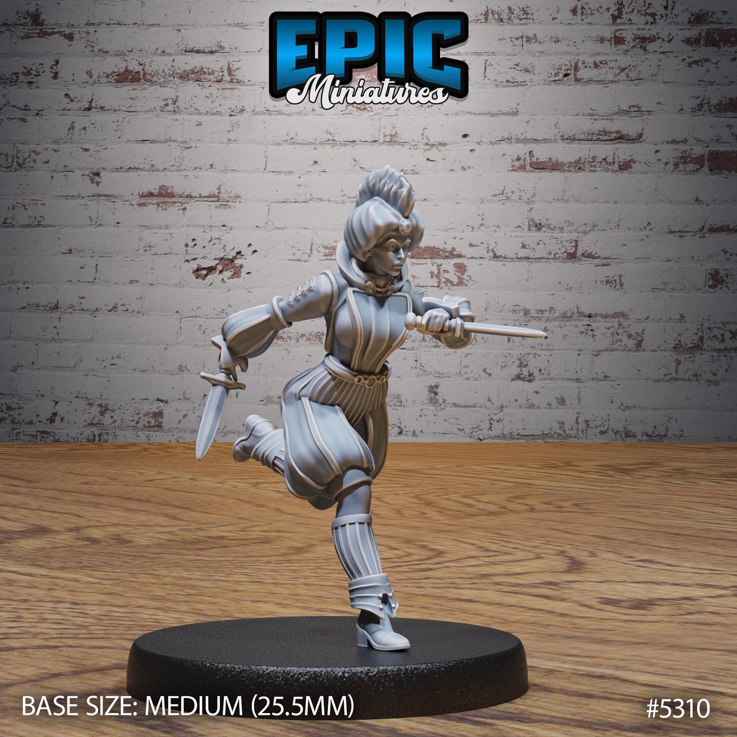 Bard Adventurer (3 Variants Available) - Epic Miniatures
