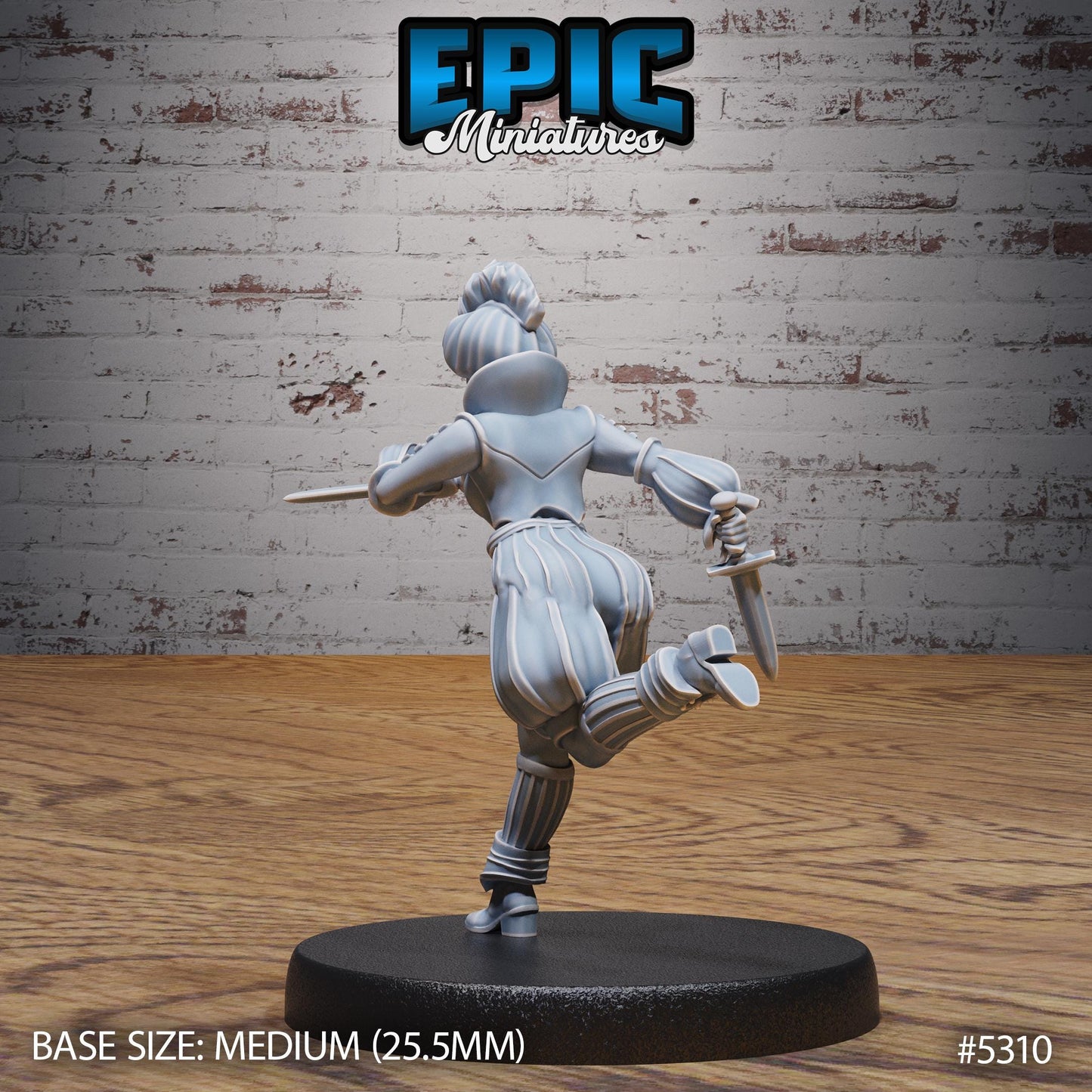 Bard Adventurer (3 Variants Available) - Epic Miniatures