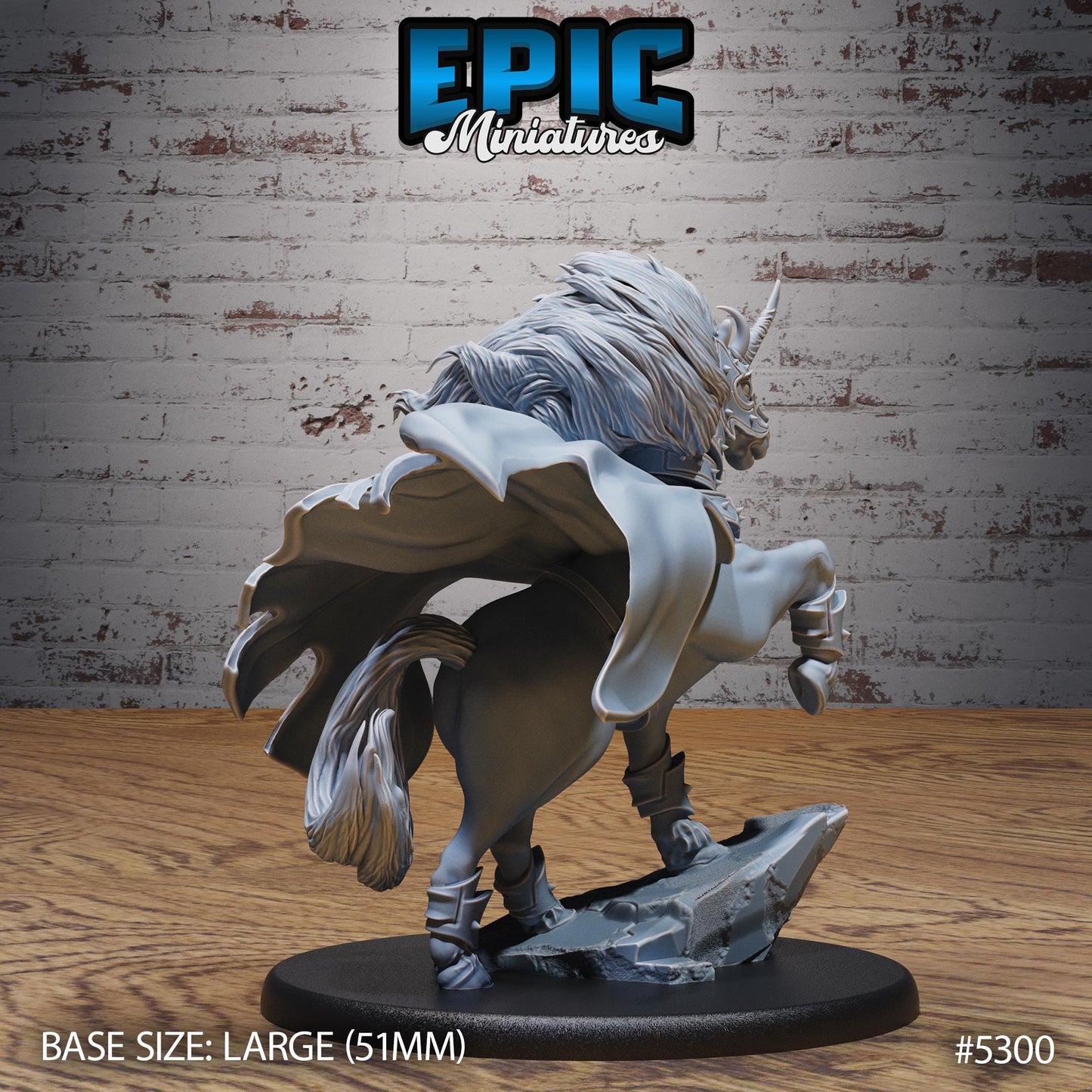 Dark Unicorn (3 Variants Available) - Epic Miniatures