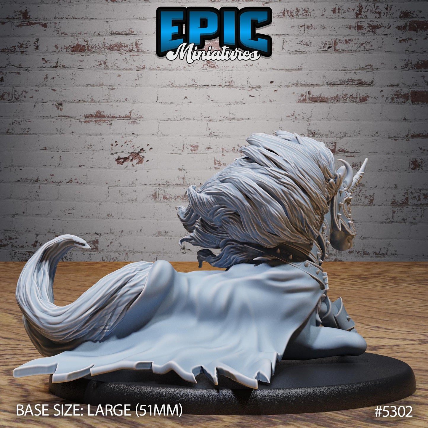 Dark Unicorn (3 Variants Available) - Epic Miniatures