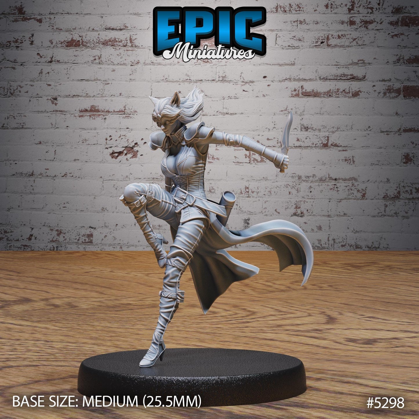 Cat Burglar Rogue (3 Variants Available) - Epic Miniatures
