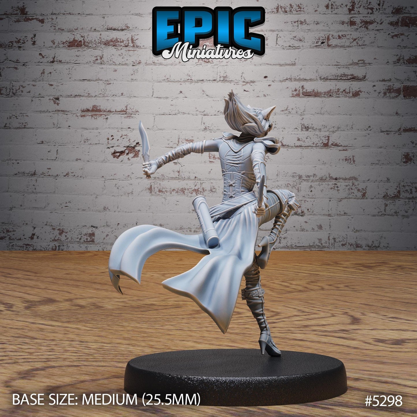 Cat Burglar Rogue (3 Variants Available) - Epic Miniatures