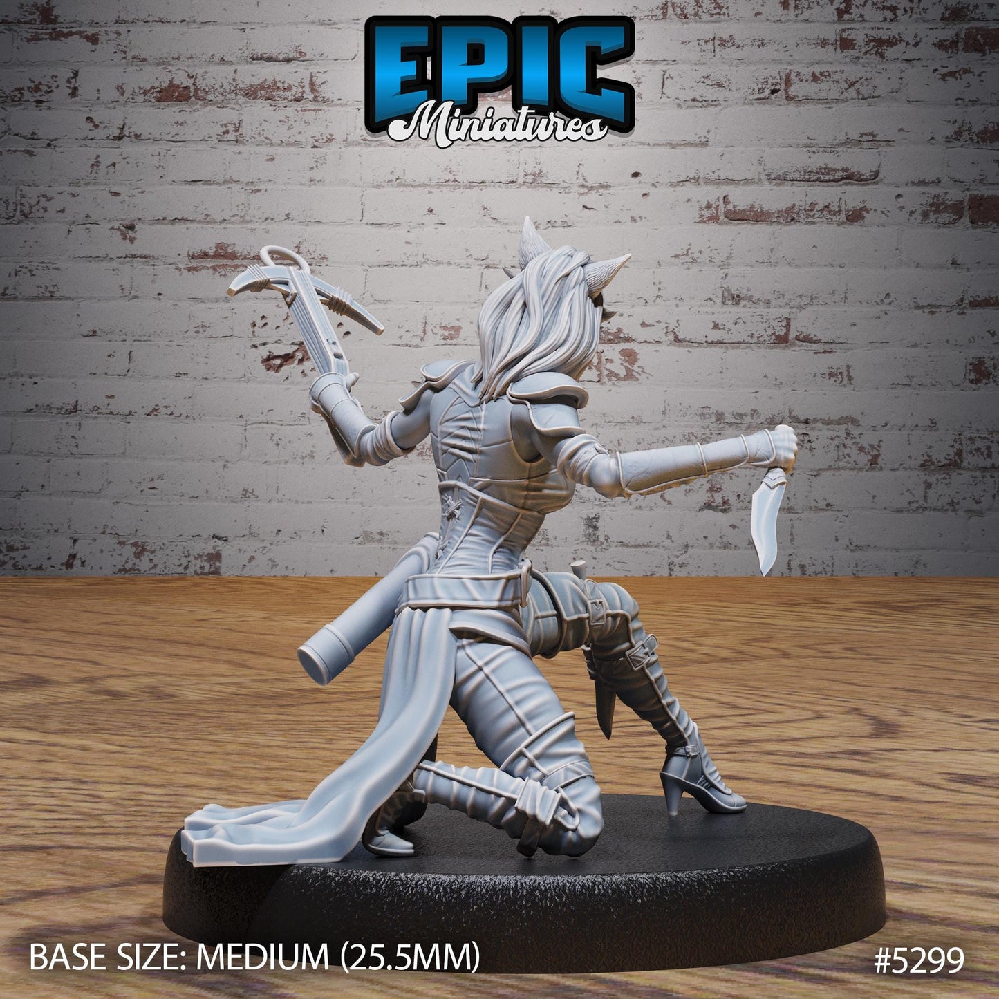 Cat Burglar Rogue (3 Variants Available) - Epic Miniatures