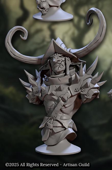 Warchief Girroz, Busts (2 Variants Available) - Artisan Guild