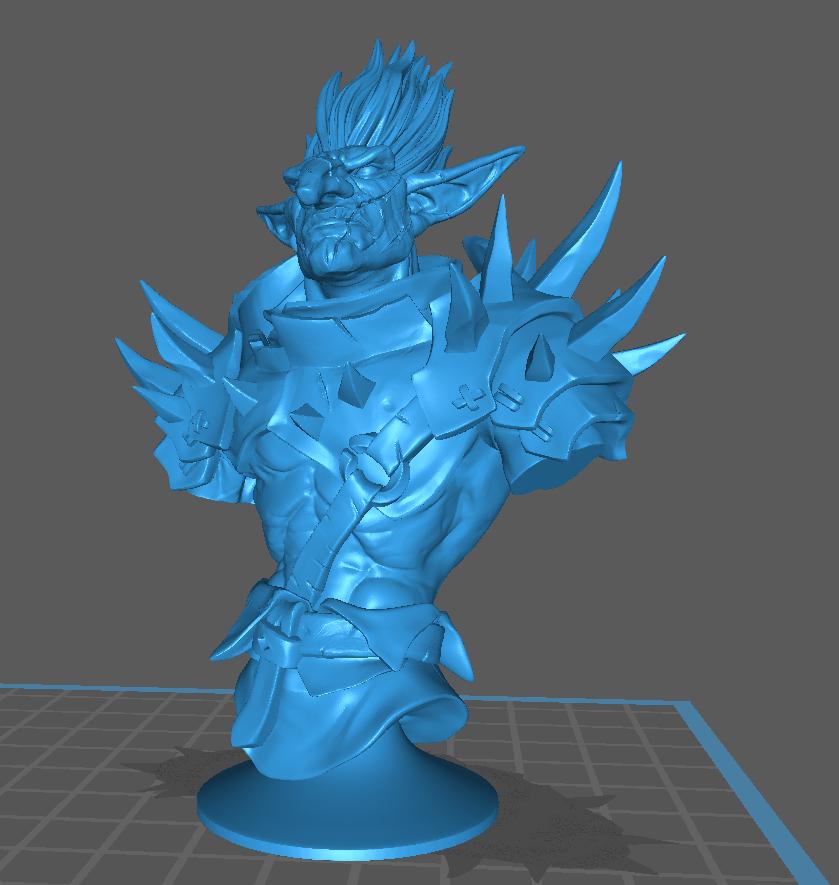 Warchief Girroz, Busts (2 Variants Available) - Artisan Guild
