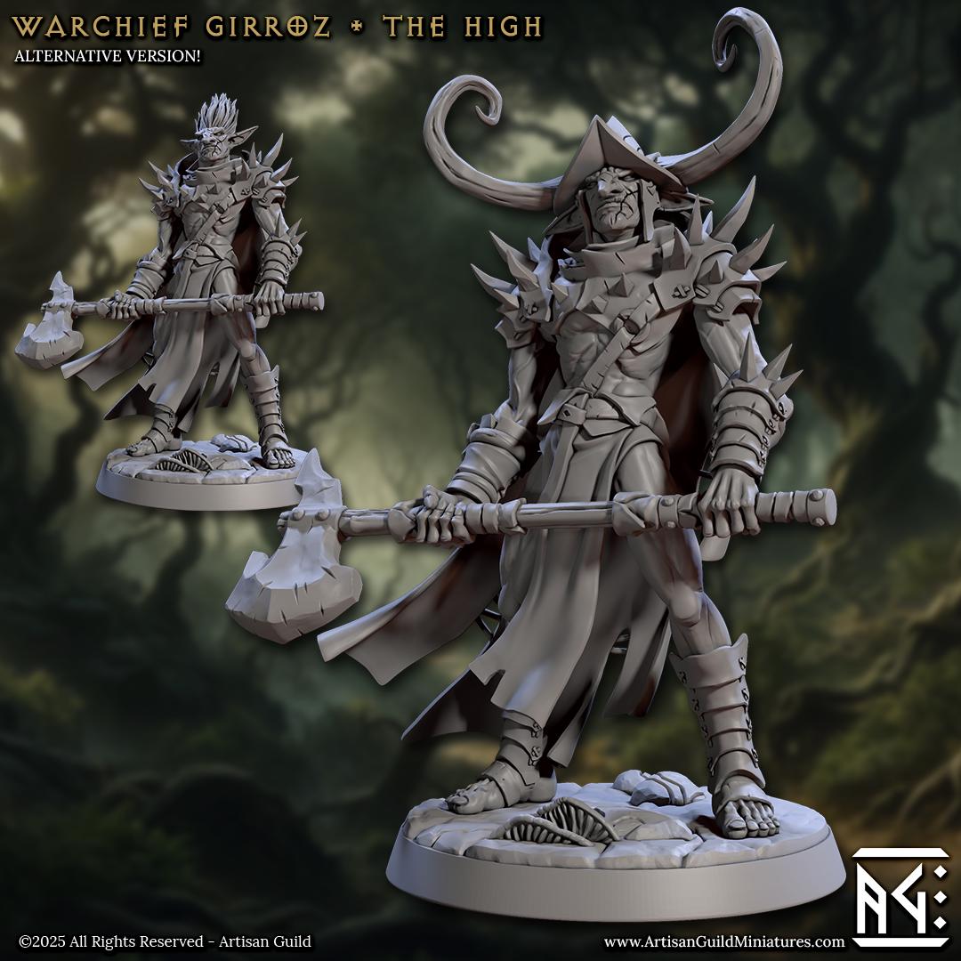 Warchief Girroz the High (2 Variants Available) - Artisan Guild
