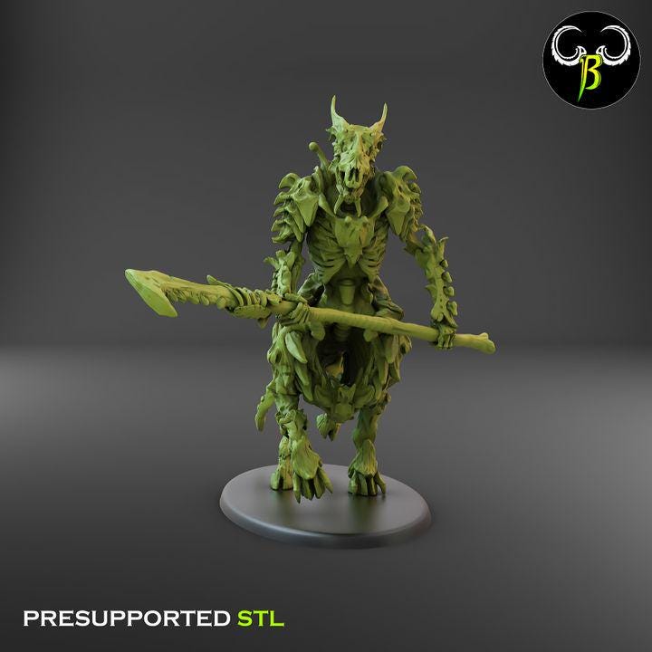 Marrowknight, Lance Squad 2 (3 Variants Available) - Clay Beast Creations