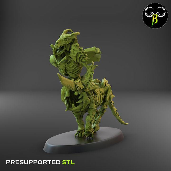 Marrowknight, Shield Squad 2 (3 Variants Available) - Clay Beast Creations