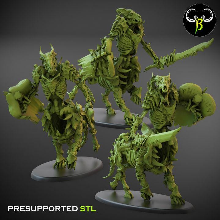 Marrowknight, Shield Squad 1 (3 Variants Available) - Clay Beast Creations