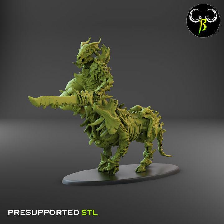 Marrowknight, Shield Squad 2 (3 Variants Available) - Clay Beast Creations