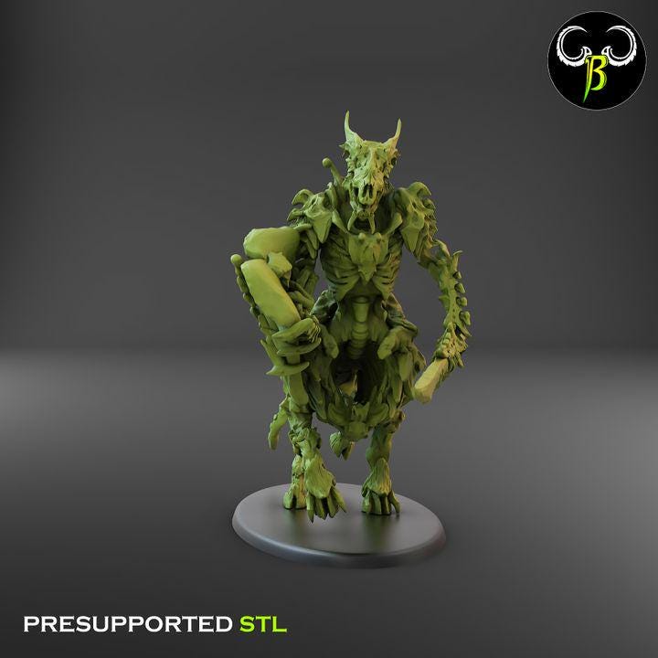 Marrowknight, Shield Squad 2 (3 Variants Available) - Clay Beast Creations