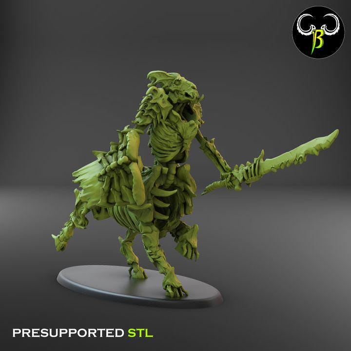 Marrowknight, Shield Squad 1 (3 Variants Available) - Clay Beast Creations