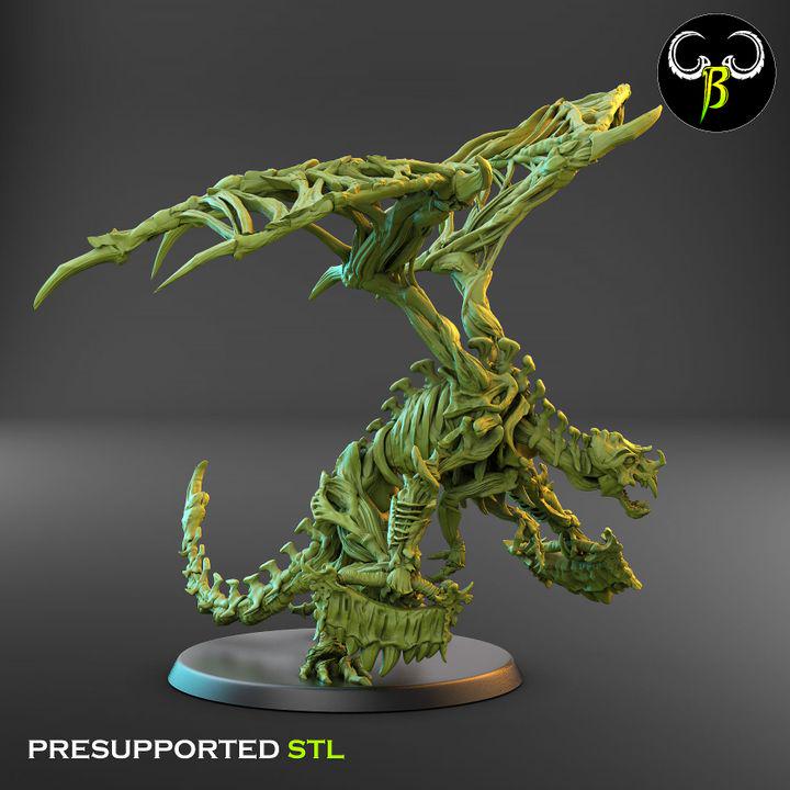 Goregyls, Bone Gargoyles - Dual Wielding Squad (4 Variants Available) - Clay Beast Creations