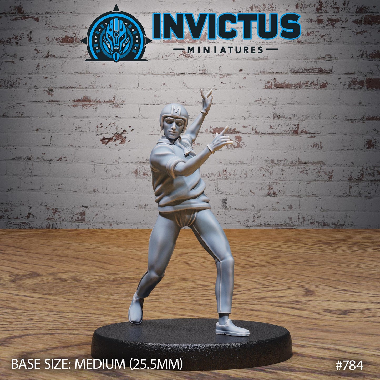 Racer Boy (3 Variants Available) - Invictus Miniatures