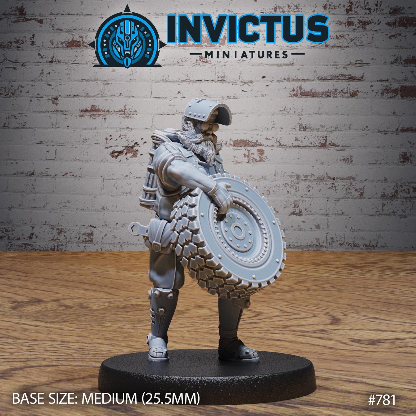 Car Mechanic (3 Variants Available) - Invictus Miniatures
