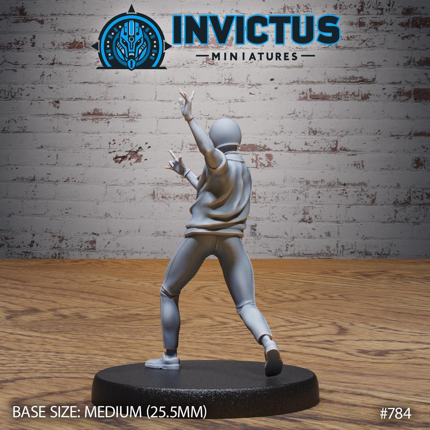 Racer Boy (3 Variants Available) - Invictus Miniatures