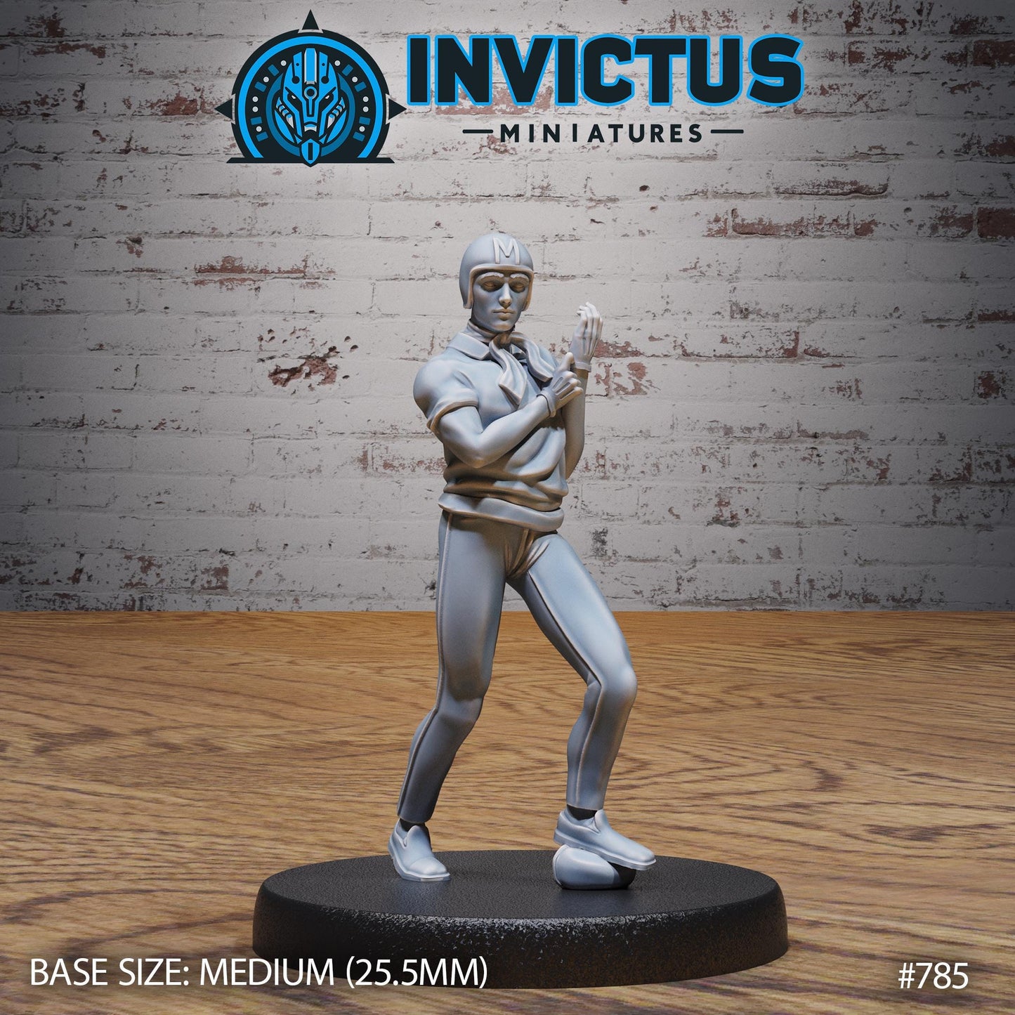 Racer Boy (3 Variants Available) - Invictus Miniatures