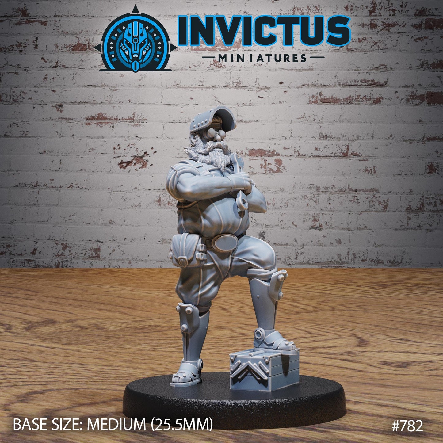 Car Mechanic (3 Variants Available) - Invictus Miniatures