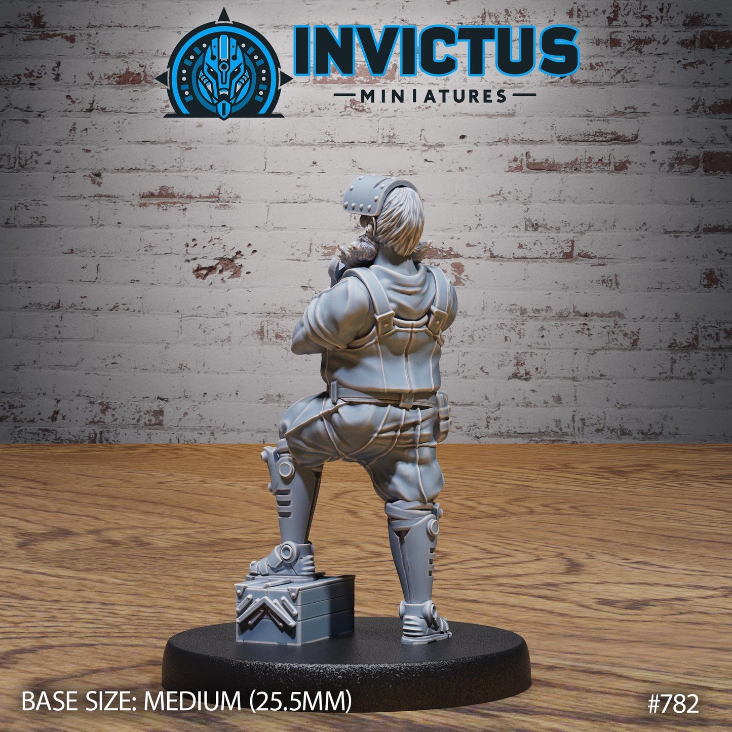 Car Mechanic (3 Variants Available) - Invictus Miniatures