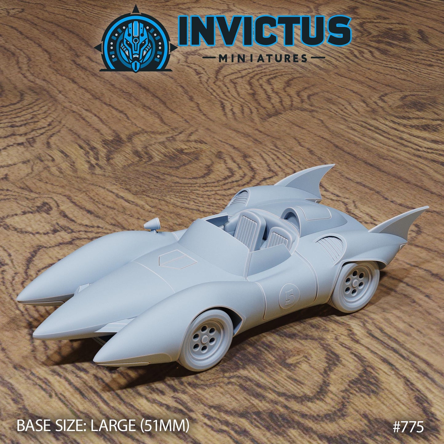 Race Car (2 Variants Available) - Invictus Miniatures